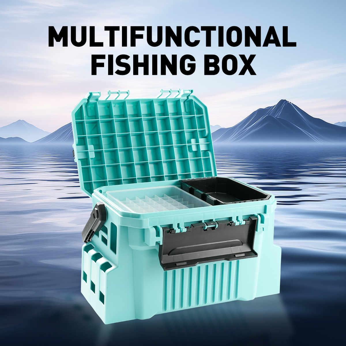 Kotak Peralatan Pancing 20L de - Fishing Kayak Crate ulasan dan harga