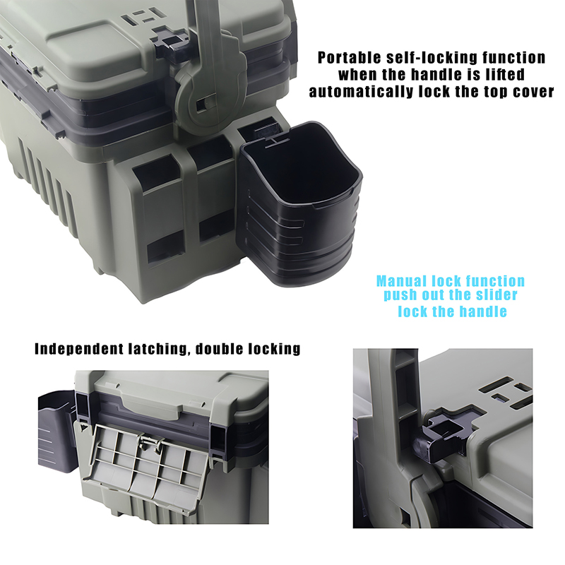 Kotak Pancing JSFUN, Tempat Pe - Fishing Kayak Crate ulasan dan harga