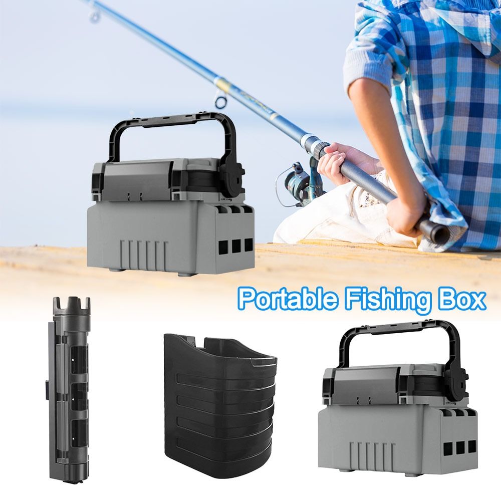 Kotak Pancing Portabel Multifu - Fishing Kayak Crate ulasan dan harga
