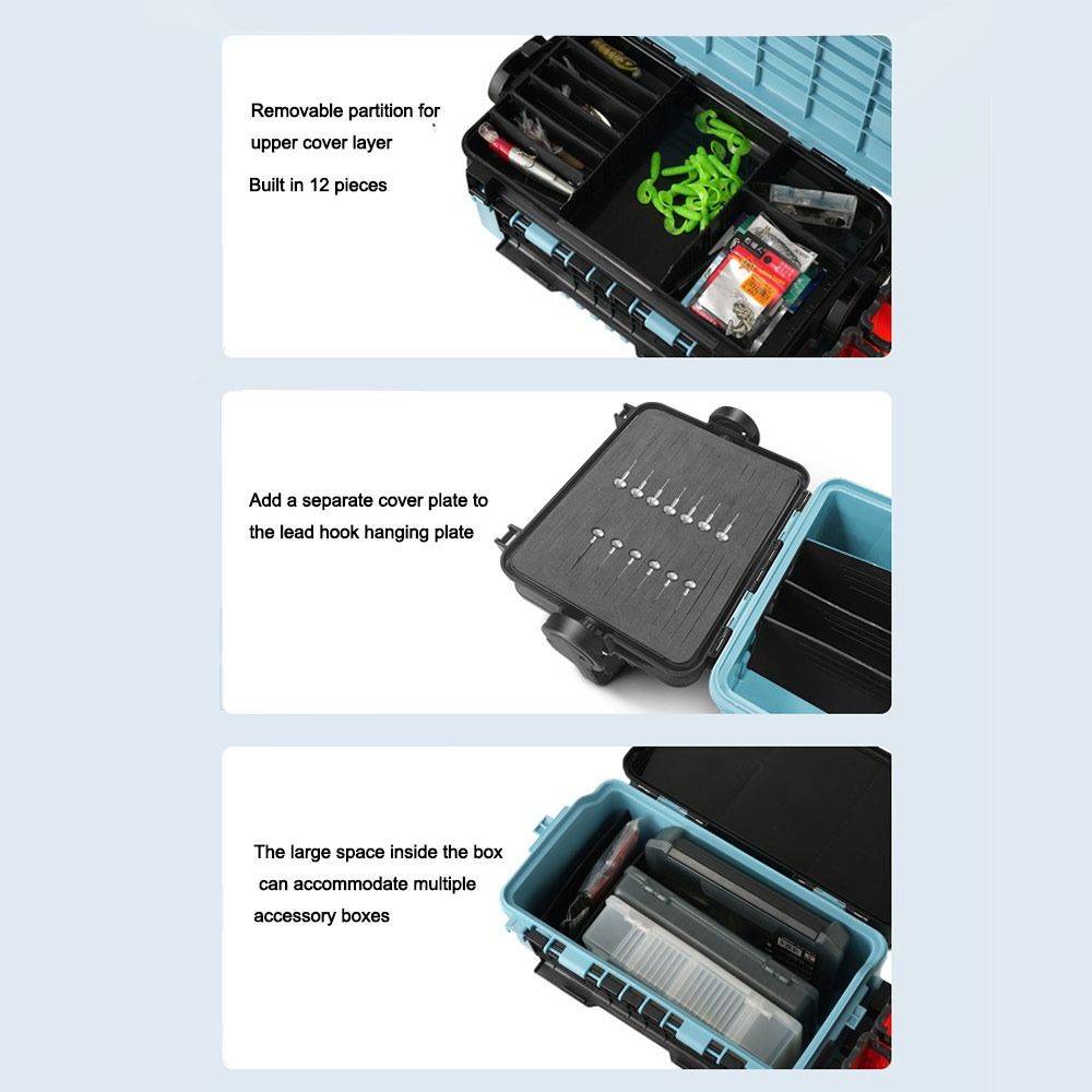 Kotak Pancing Portabel Multifu - Fishing Kayak Crate ulasan dan harga