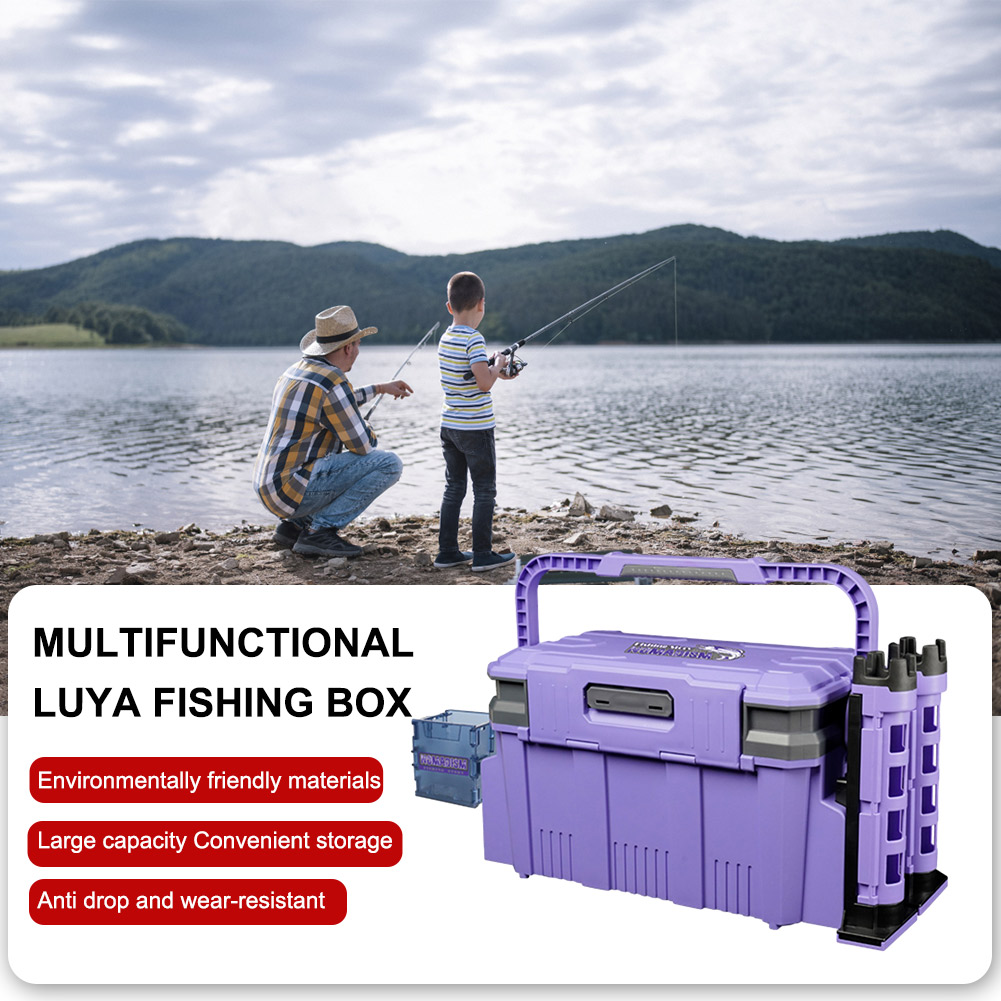 19.5L kotak alat pancing multi - Fishing Kayak Crate ulasan dan harga