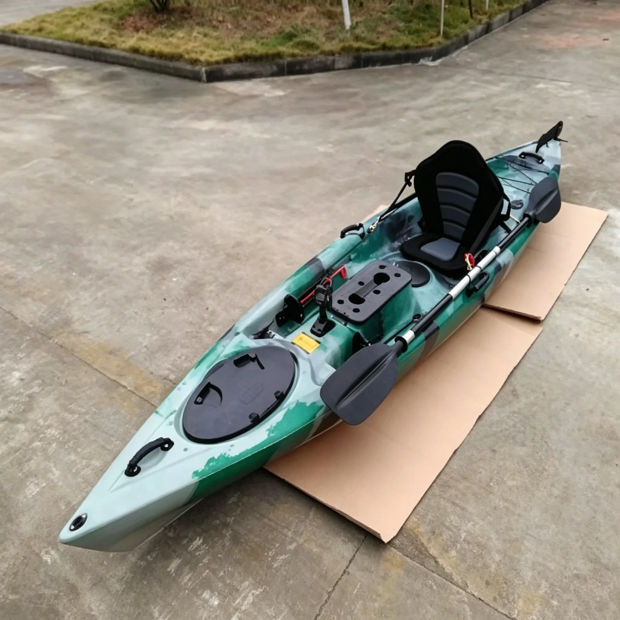 Kayak Pancing dengan Pedal dan - Fishing Kayak Rod Holder ulasan dan harga